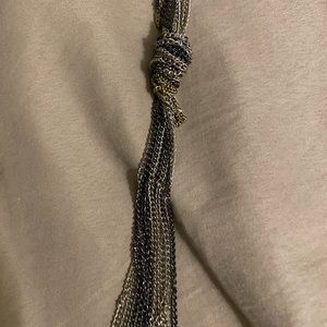 NEVER WORN Loft knotted long necklace